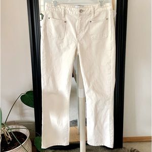 CURRENT ELLIOTT Cropped Boot Jeans